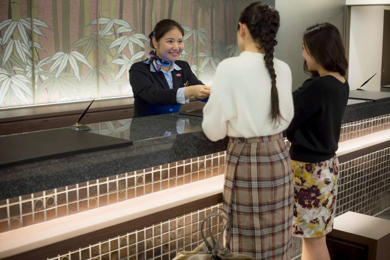 Hot Spring from Deep Water Osaka Hinode Hotel Nipponbashi Buitenkant foto