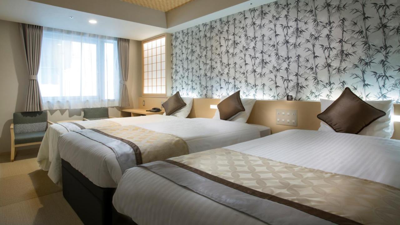 Hot Spring from Deep Water Osaka Hinode Hotel Nipponbashi Buitenkant foto
