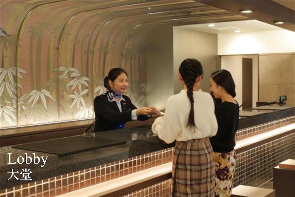 Hot Spring from Deep Water Osaka Hinode Hotel Nipponbashi Buitenkant foto